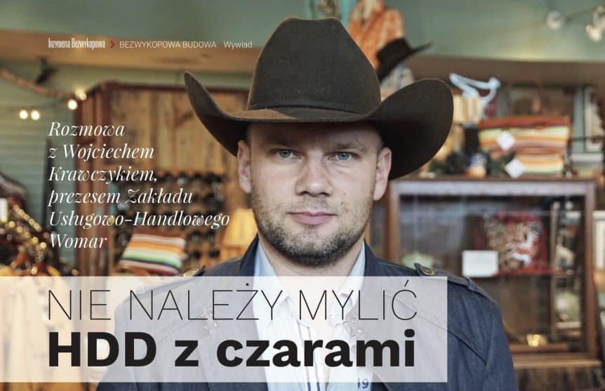 Artykuł prasowy o technologiach bezwykopowych WOMAR