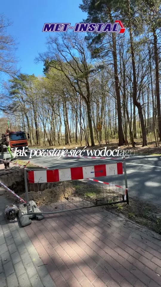 Międzywodzie — wodociąg PE Dn 225