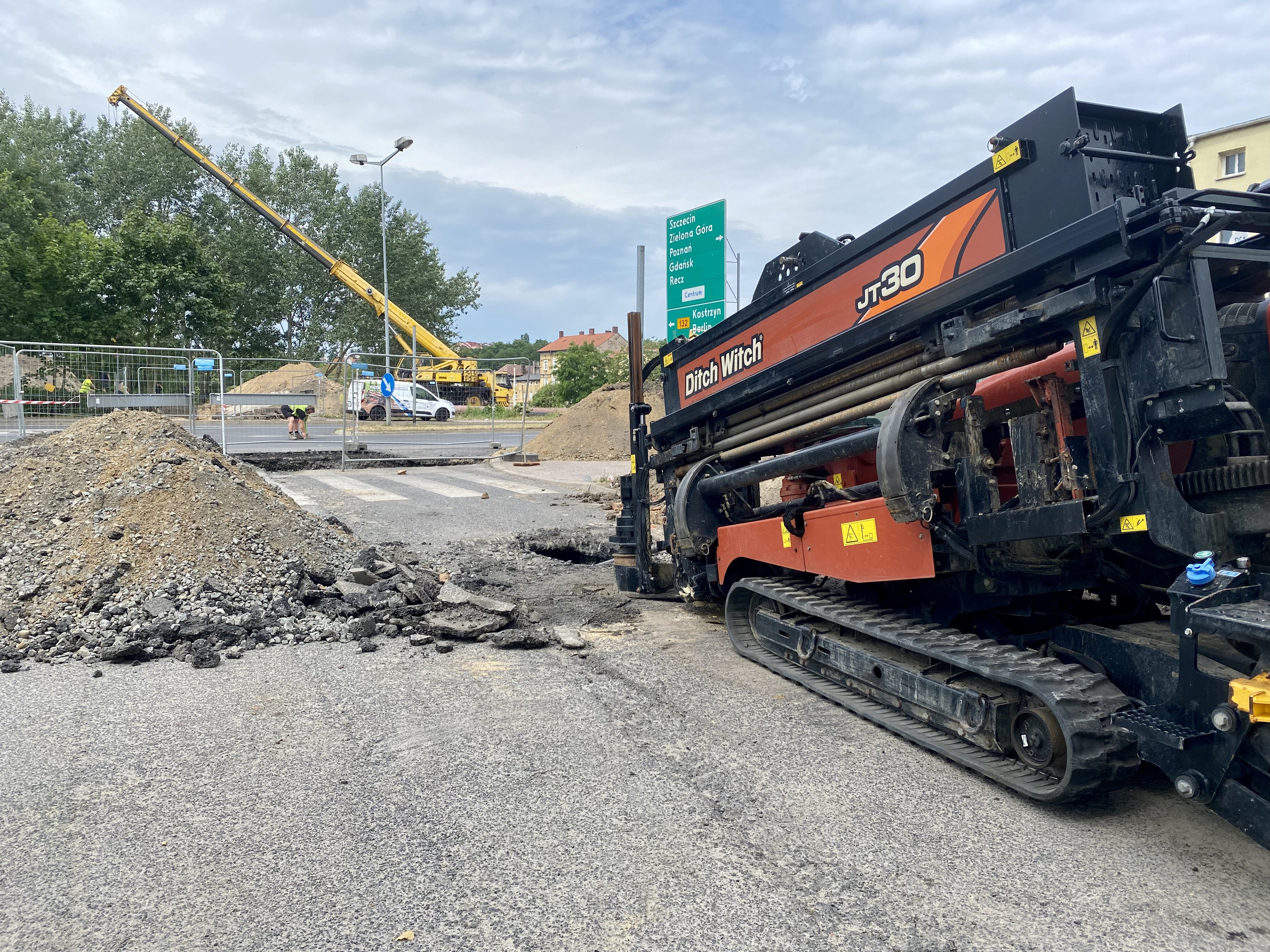 Ditch Witch JT30 — przewierty sterowane WOMAR